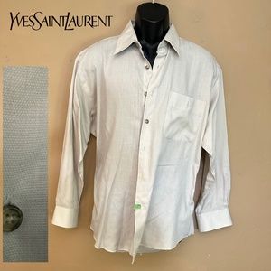 Yves Saint Laurent White Dress Shirt